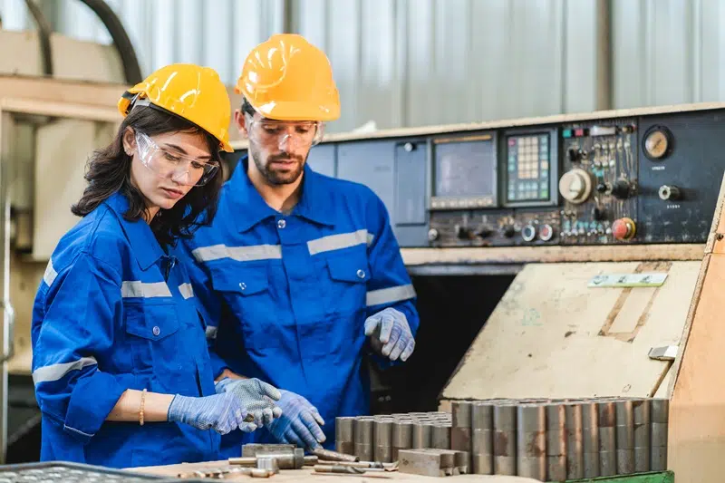 technicien professionnel ingénieur contrôle usine mécanique équipement 